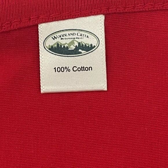 Woodland Creek 3 PC Farmhouse Style Black and Red Buffalo Check Baby Bib Set - Picture 9 of 9